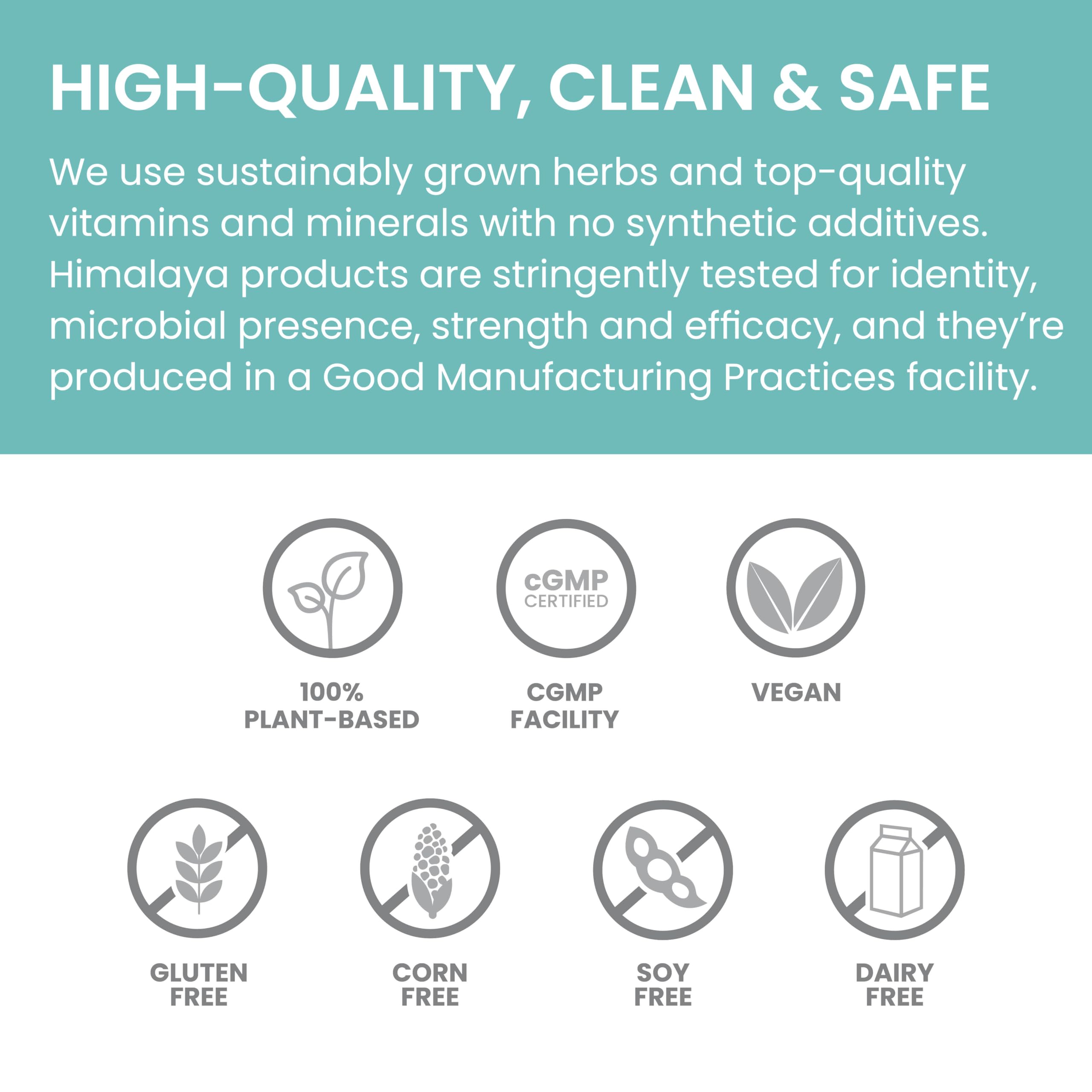 Himalaya Hello Immunity daily-use guidance with one caplet per day.
