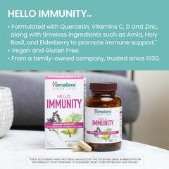 Himalaya Hello Immunity ingredients sourced from Sophora Japonica leaves.