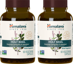 Himalaya Holy Basil bottle front view for daily stress support