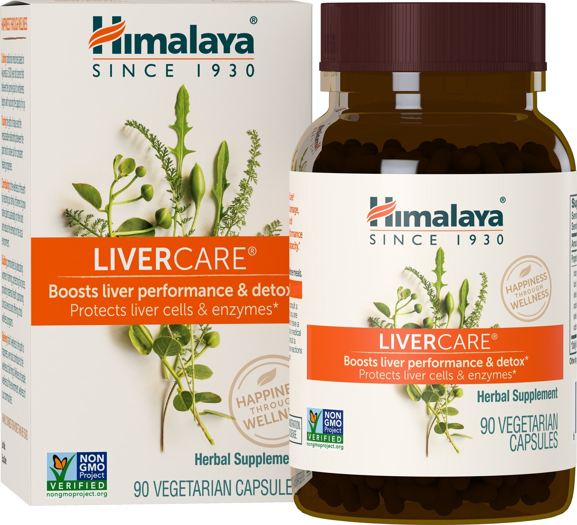Himalaya LiverCare bottle front for daily detox support.