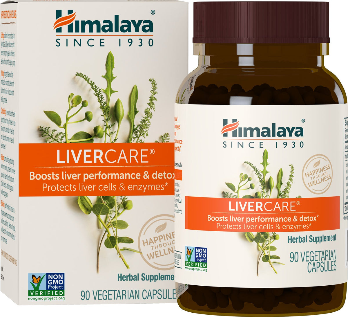 Himalaya LiverCare bottle front for daily detox support.