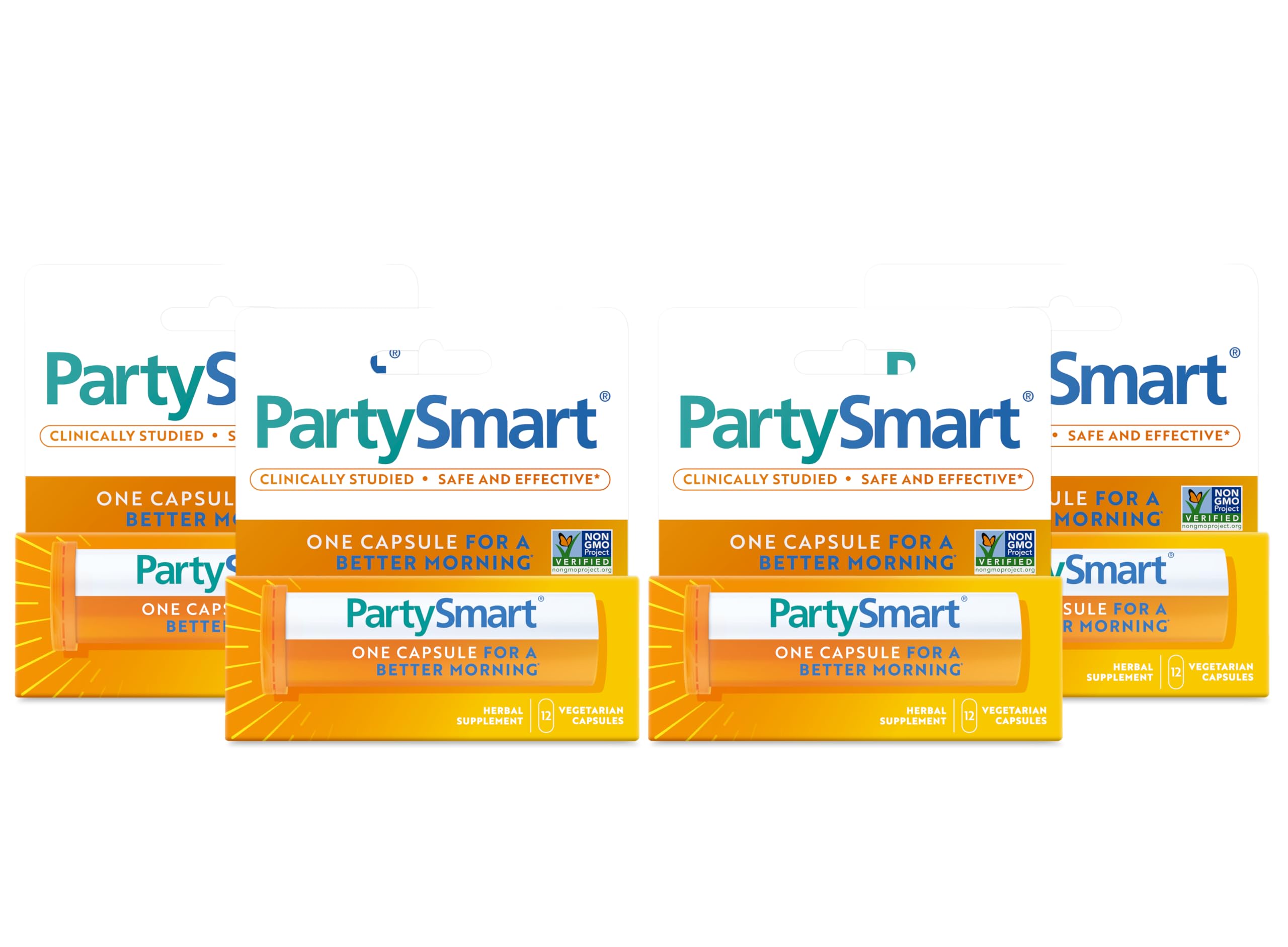Himalaya PartySmart 12-capsule tube ready for a night out and a smoother morning.