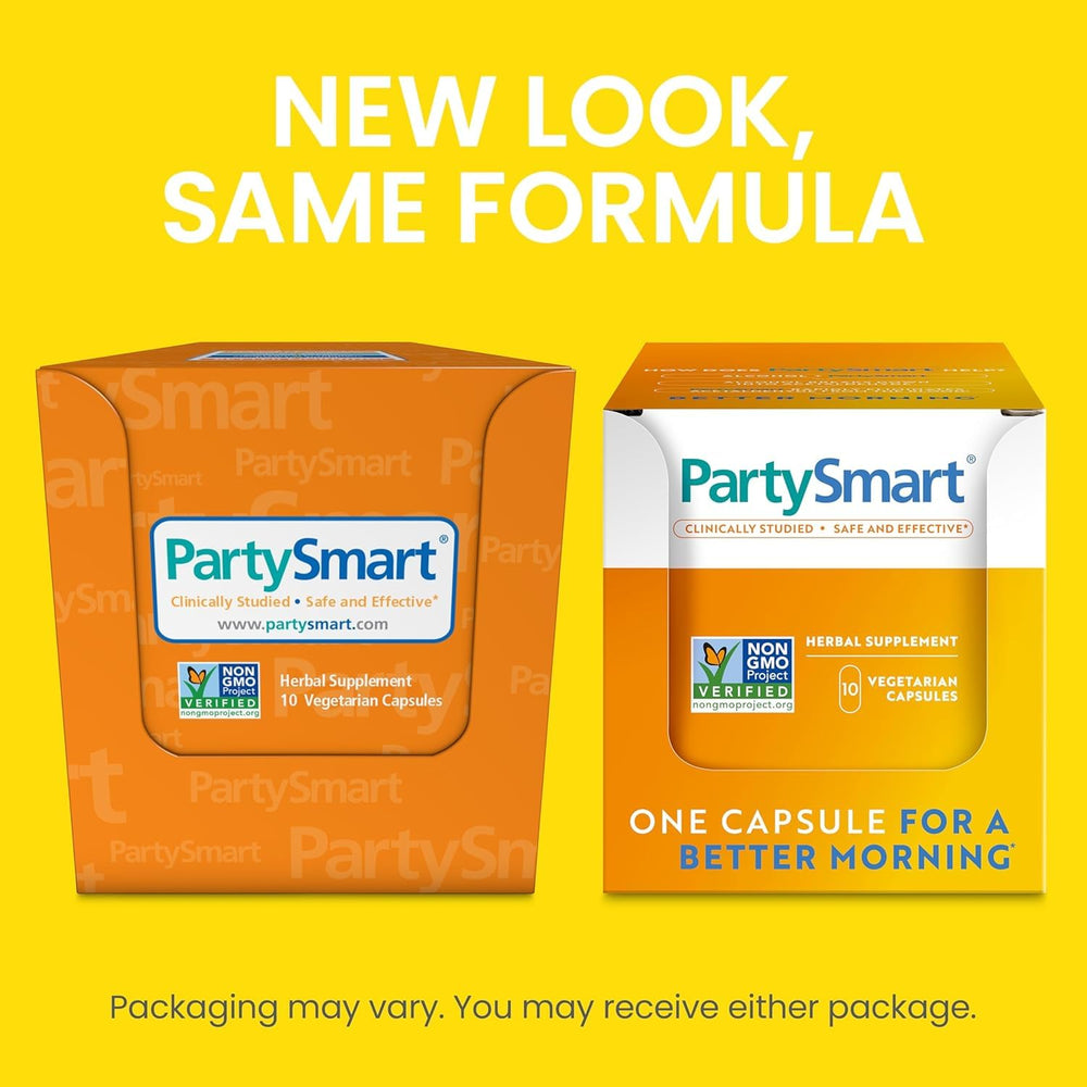 Himalaya PartySmart morning-after scene with a refreshed look