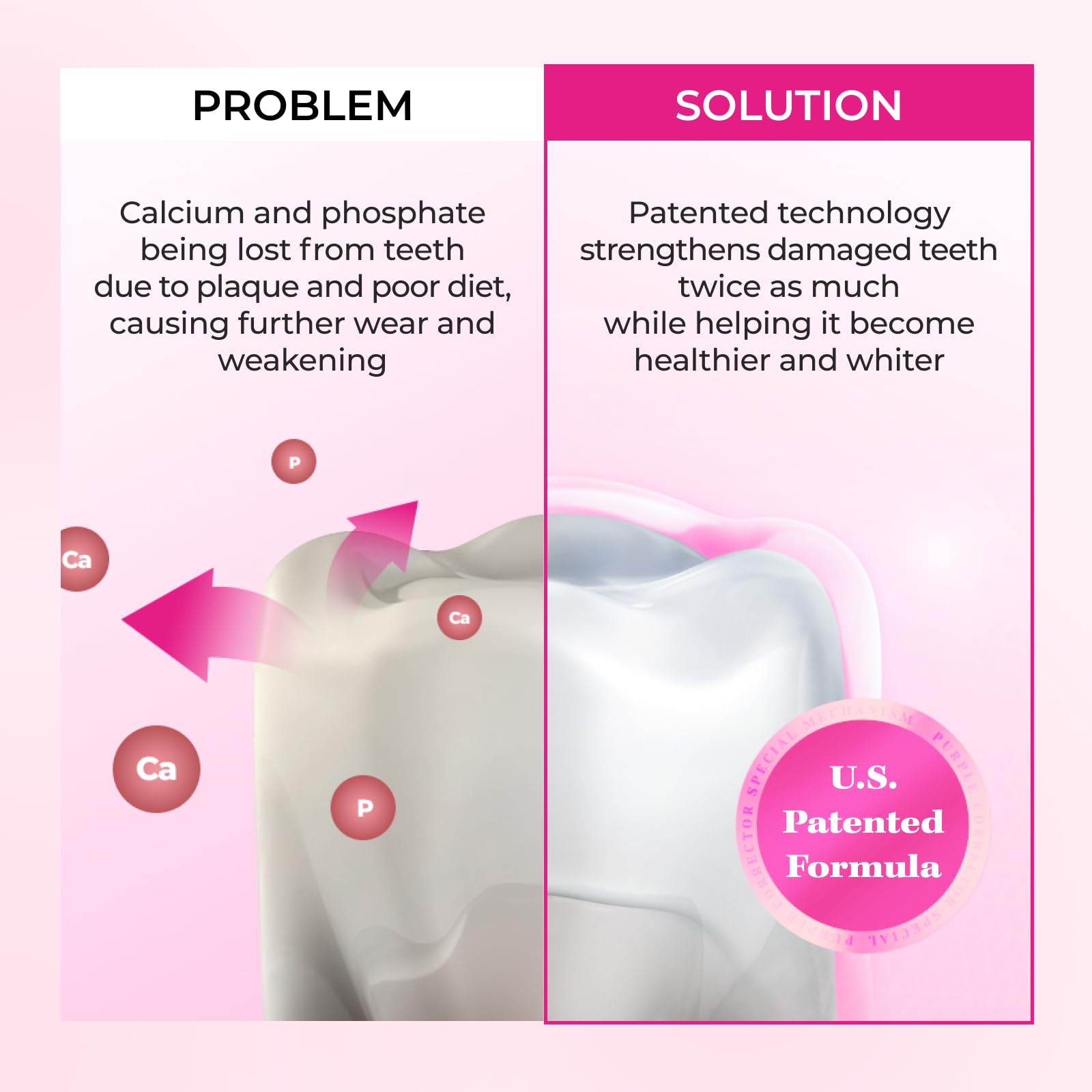 Packaging box of HIMALAYA PINKSALT toothpaste emphasizes fluoride protection.