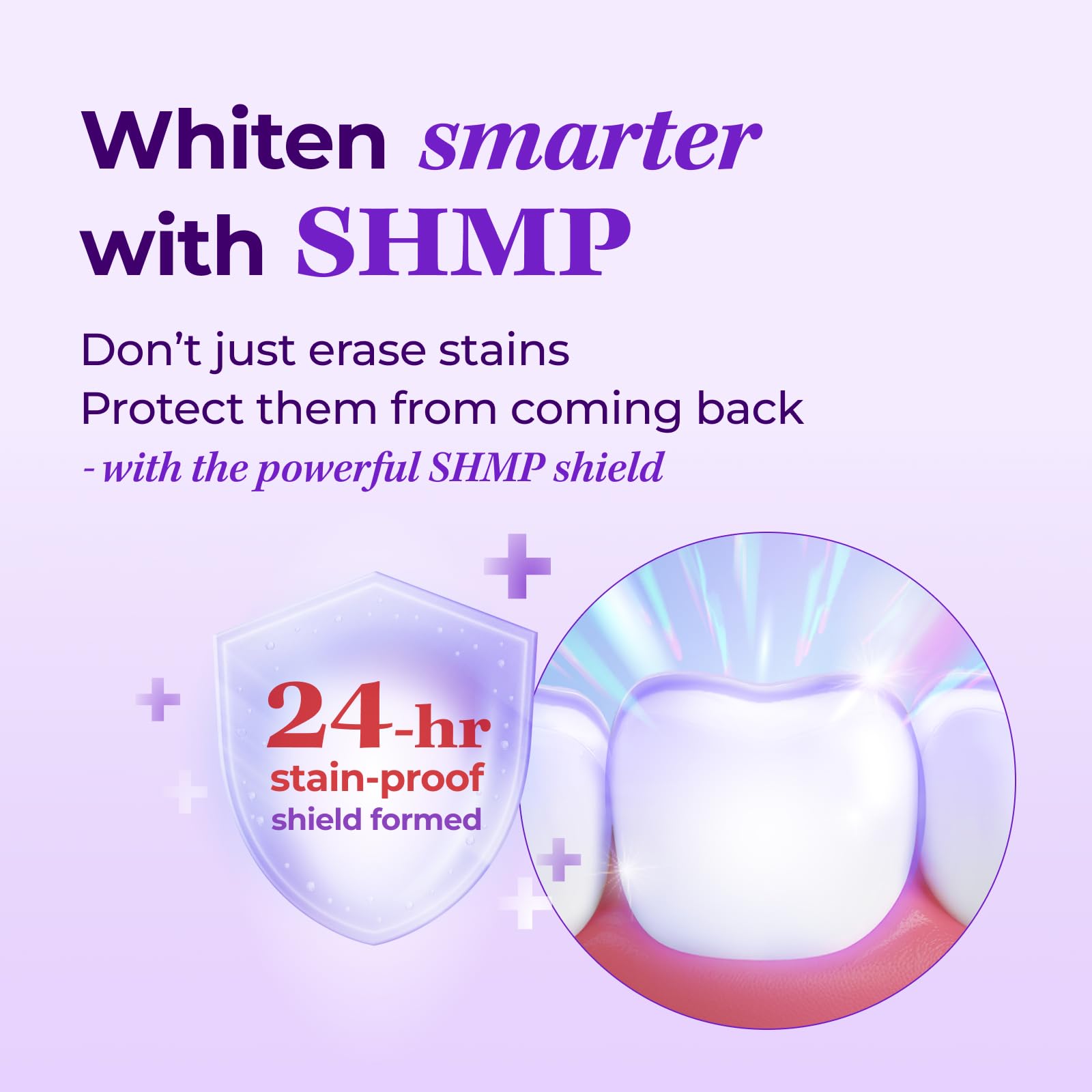 HIMALAYA PINKSALT Purple toothpaste foam-lather during brushing
