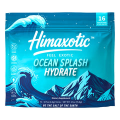 Himaxotic Ocean Splash sticks in packaging for on-the-go hydration.