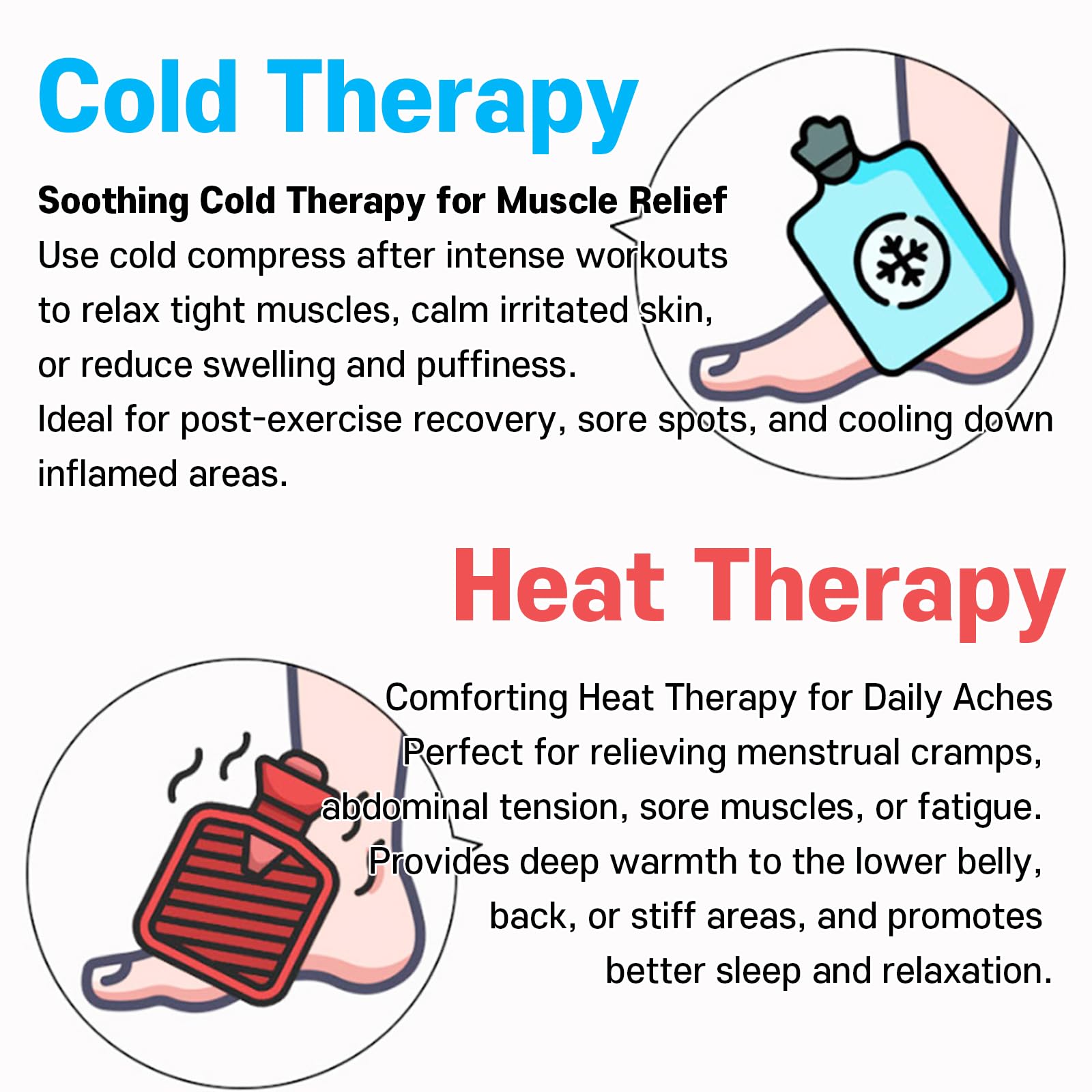 Himedi redclay square pack in microwave heat mode for quick relief.