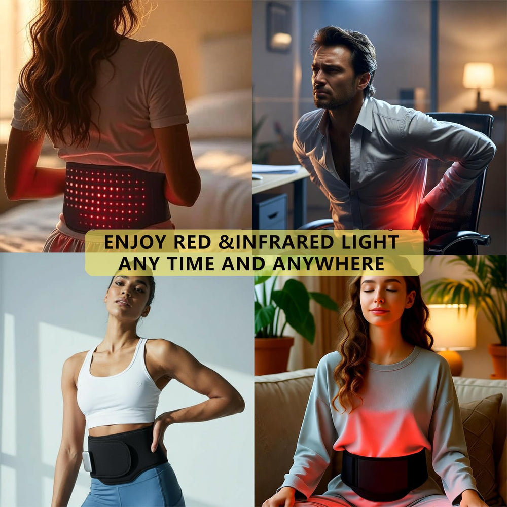 Himmelux Pro belt heat function for gentle warmth.