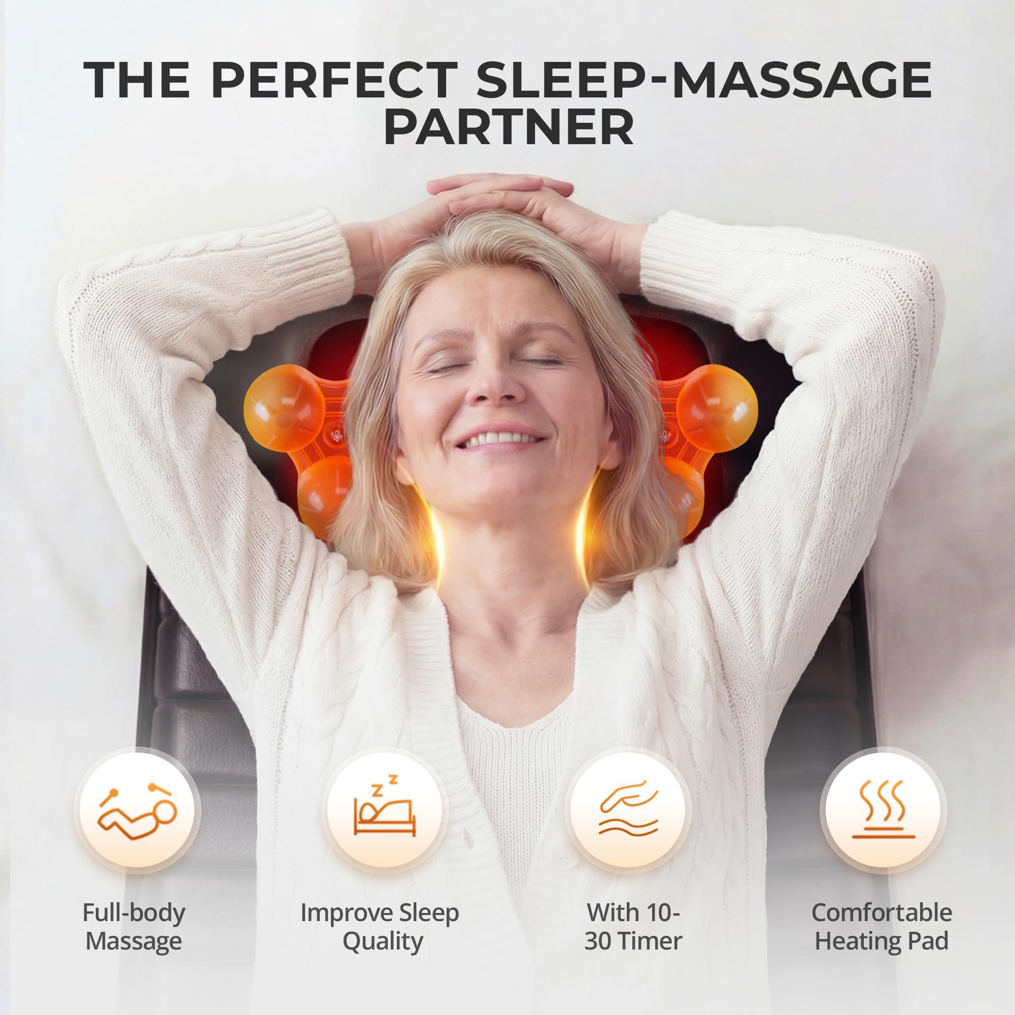 Himouta back heating therapy combines warmth with massage to soothe tired muscles.