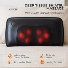 Himouta foldable 66x20-inch massage pad fits chairs, couches, or beds.