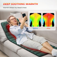 Himouta heat function with three levels provides soothing warmth during sessions