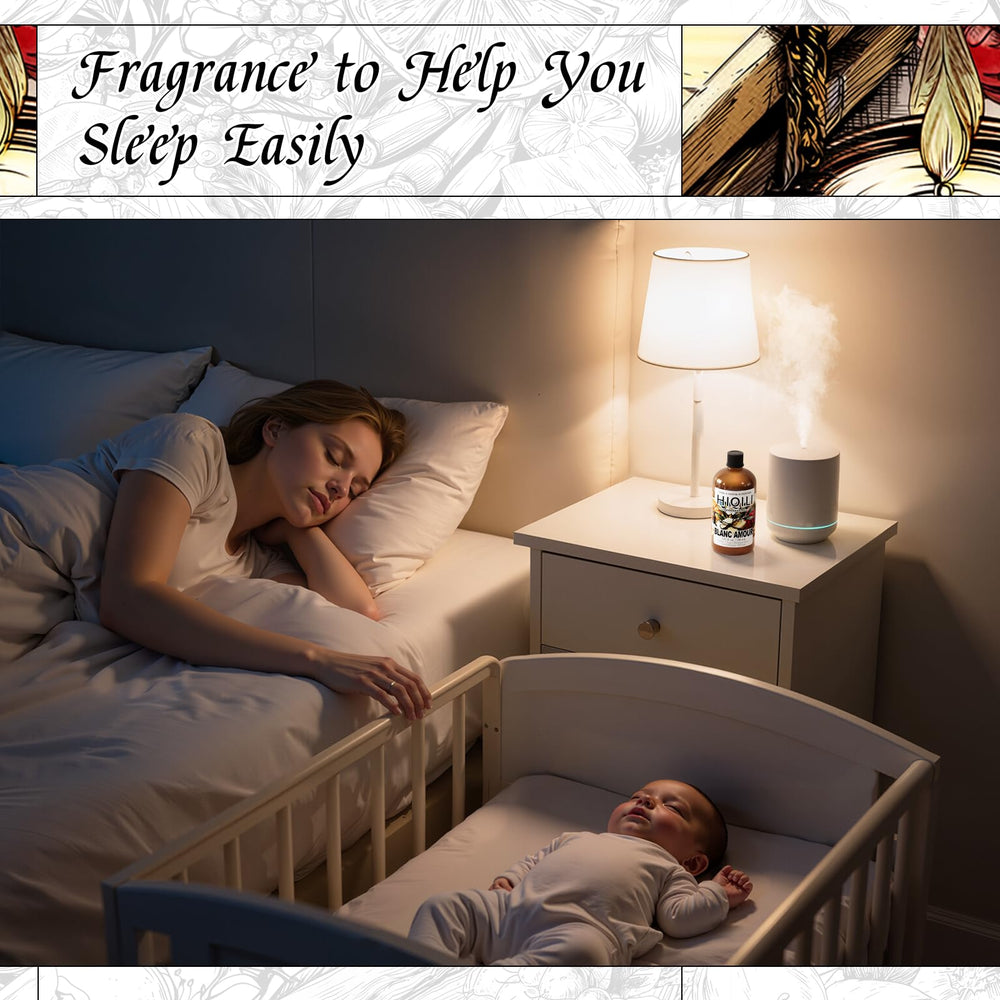 HIQILI Blanc Amour fragrance oil for shower gel or shampoo mixing.