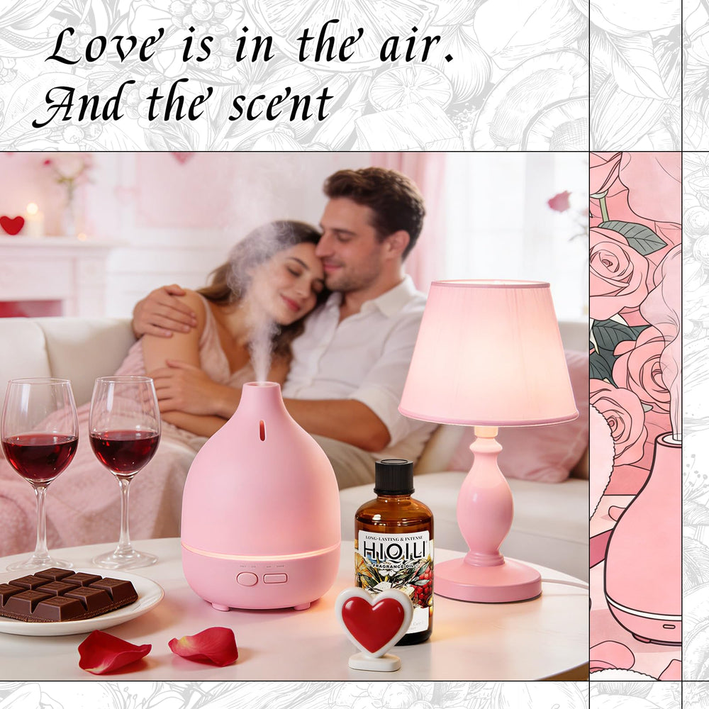 Diffuser in use with HIQILI Forbidden Bloom for fresh ambiance.