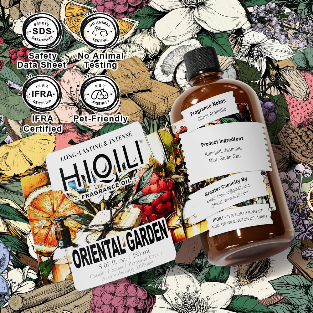 IFRA-certified seal close-up on product bottle