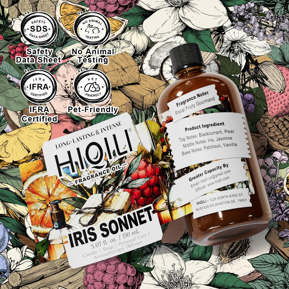 Diffuser in a calm room with HIQILI Iris Sonnet ambience