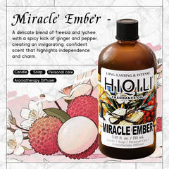 HIQILI Miracle Ember diffuser drops for room aroma longevity