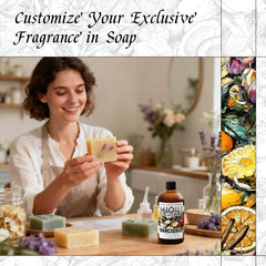 HIQILI Narcissus Fragrance Oil for candle making adds lasting floral notes.