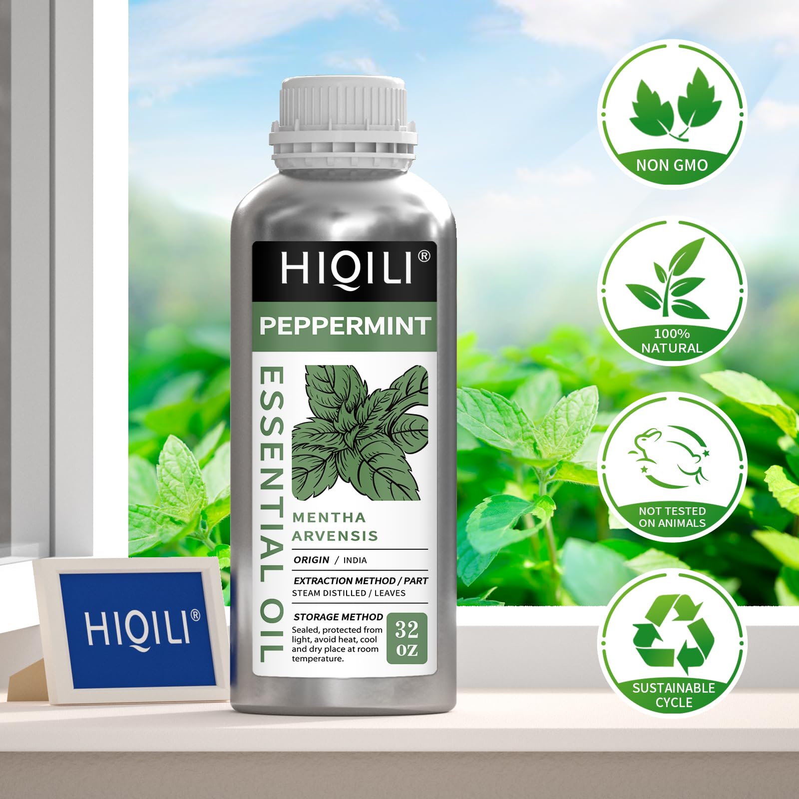 HIQILI Peppermint oil suitable for spa and studio diffuser ambiance
