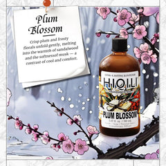 HIQILI Plum Blossom fragrance oil diffuser releases a vivid floral musk in any room.