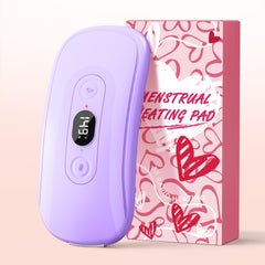 Hirane portable heating pad cramps heat front view shows targeted warmth for comfort.