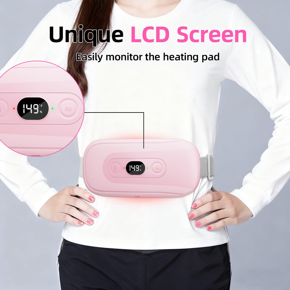 Hirane heating pad soft velvet back for gentle skin comfort.