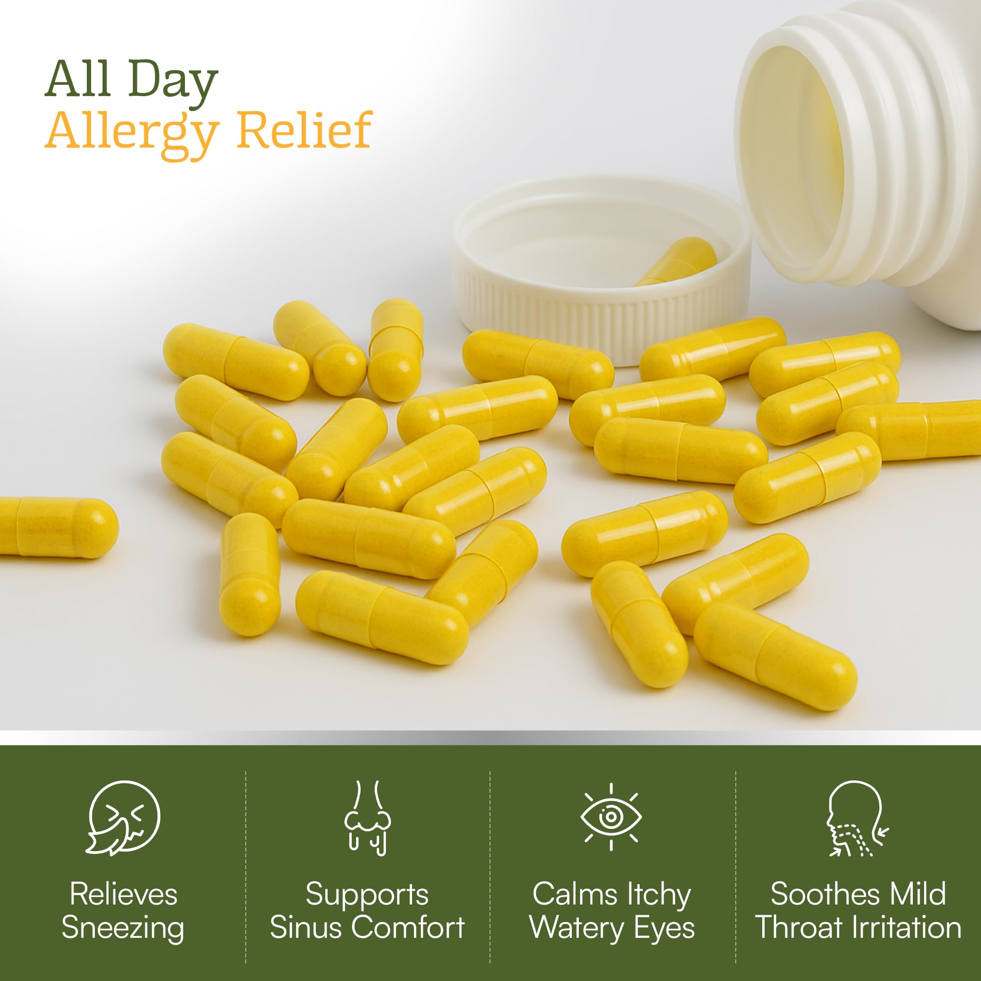 Histamine Shield Plus ingredients quercetin bromelain, natural synergy.