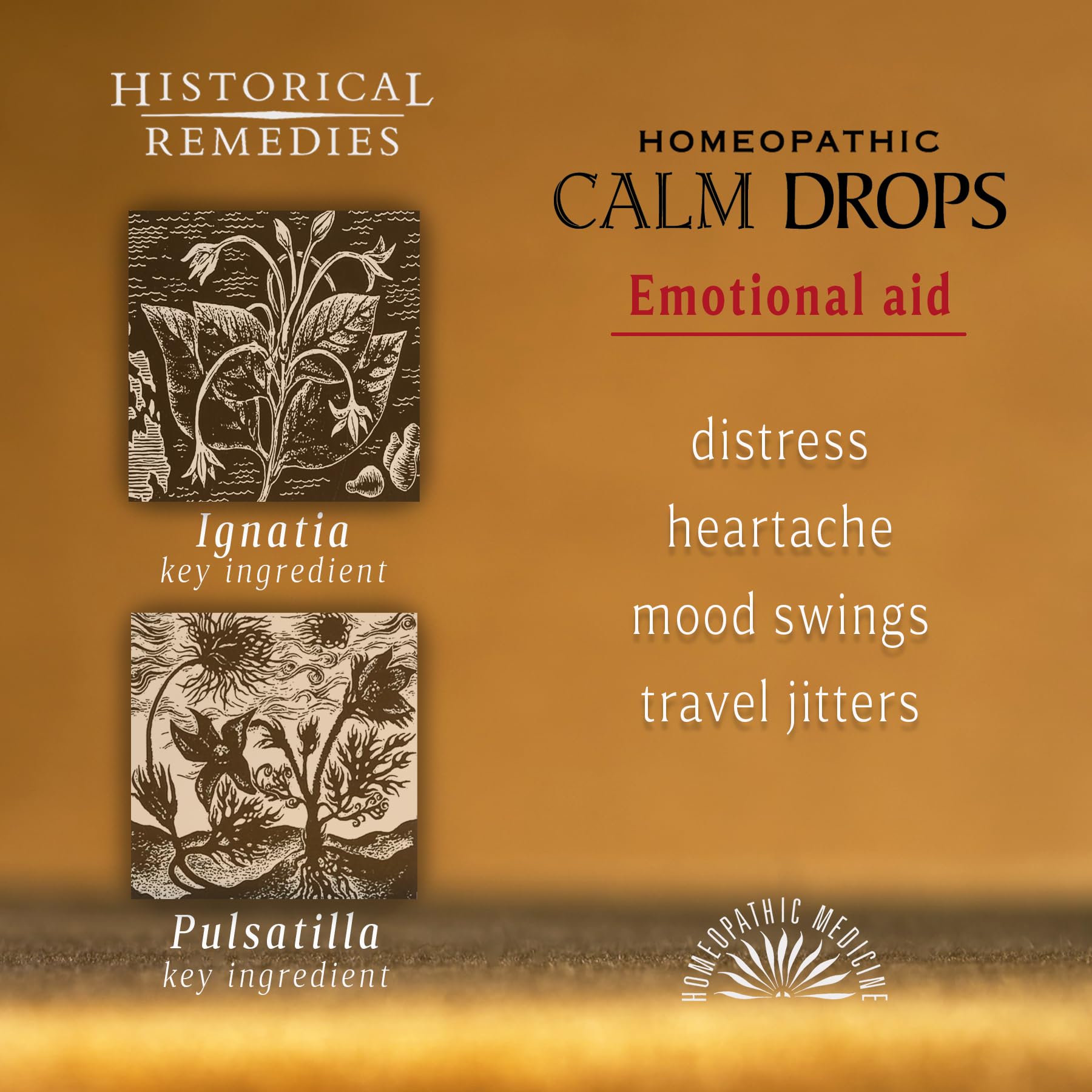 Vanilla aroma close-up of Historical Remedies Calm Drops lozenges.