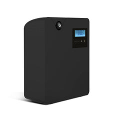 Hitish Smart Scent Air Machine front view in black for subtle home fragrance