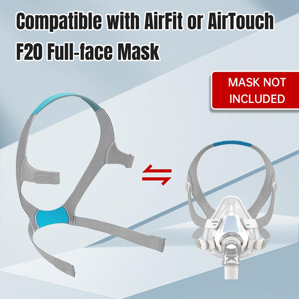 HITISPACE AirFit F20 headgear sturdy tips secure your mask with a stable fit