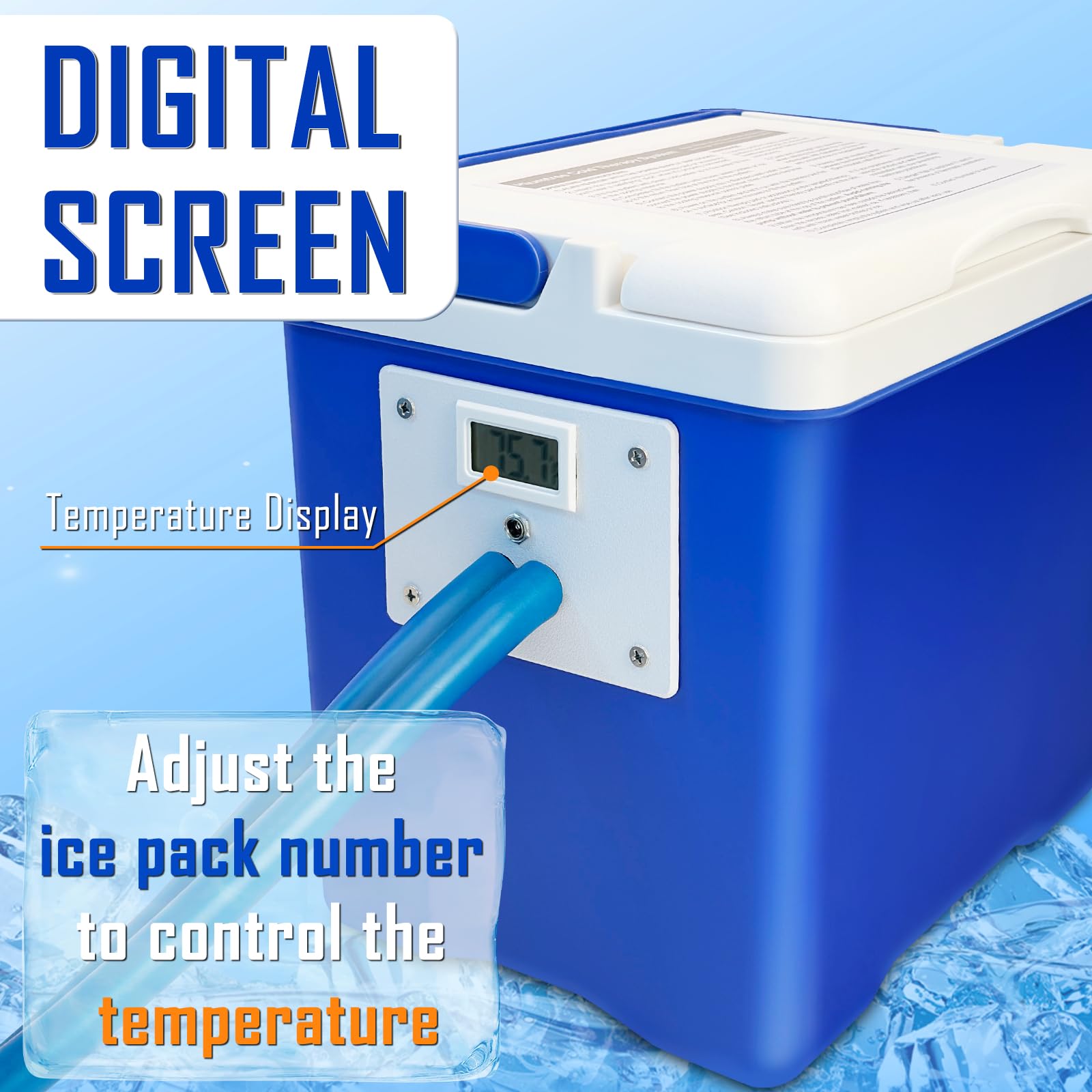 Hiumtree digital timer helps customize treatment sessions safely.