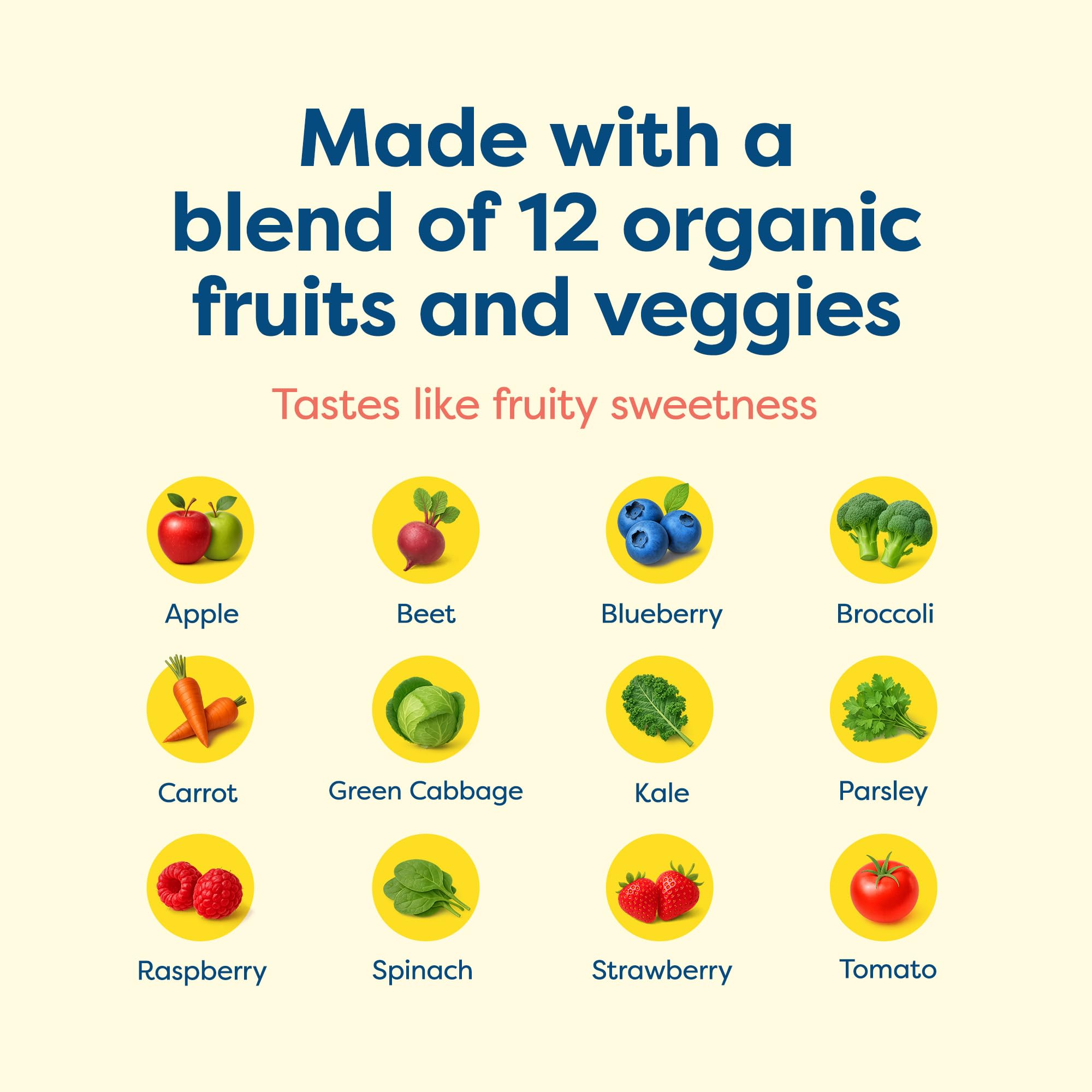 Hiya Kids Multivitamin ingredients panel emphasizes vitamin D and zinc.