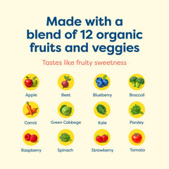 Hiya Kids Multivitamin ingredients panel emphasizes vitamin D and zinc.