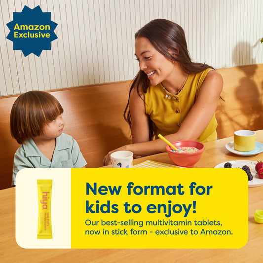 Hiya Kids Multivitamin stick taken on the tongue for simple daily intake.