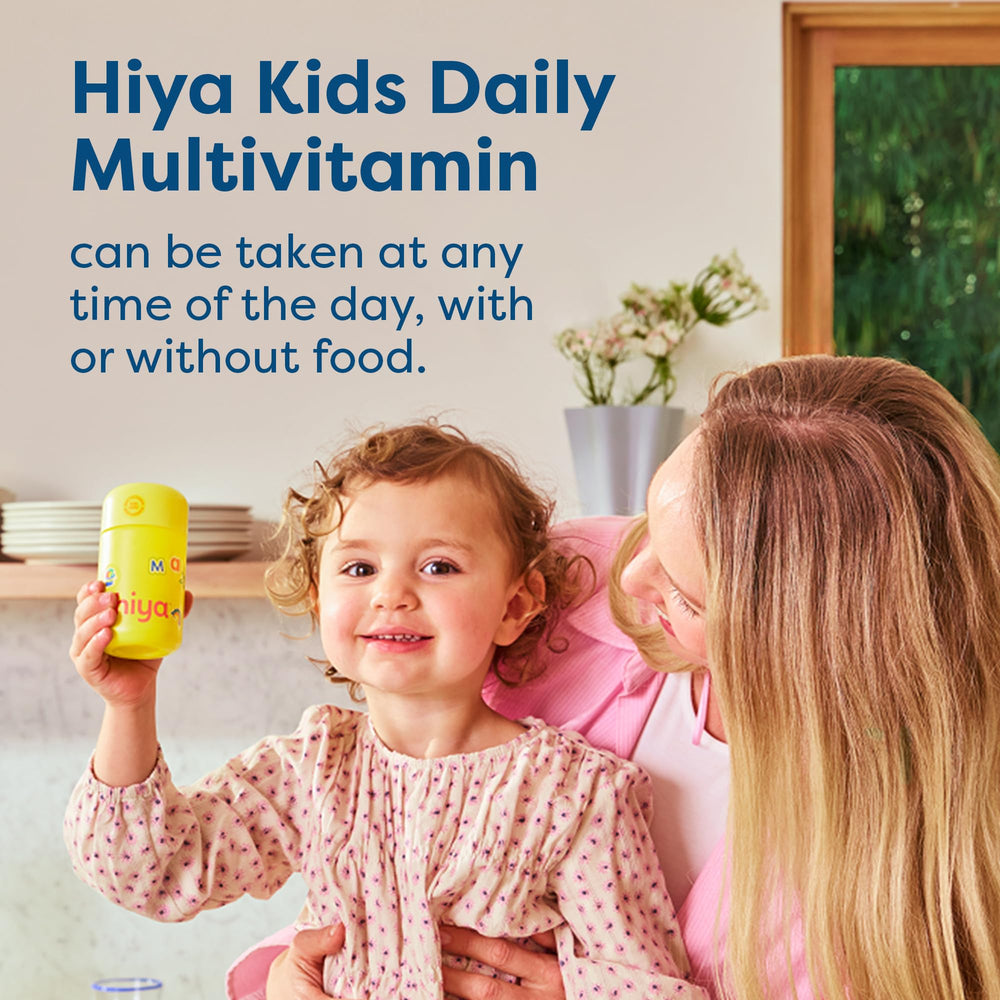 HIYA vitamins no sugar and no artificial dyes support clean-label nutrition