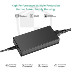 HKY power supply label detail emphasizes safety certifications and compliance.