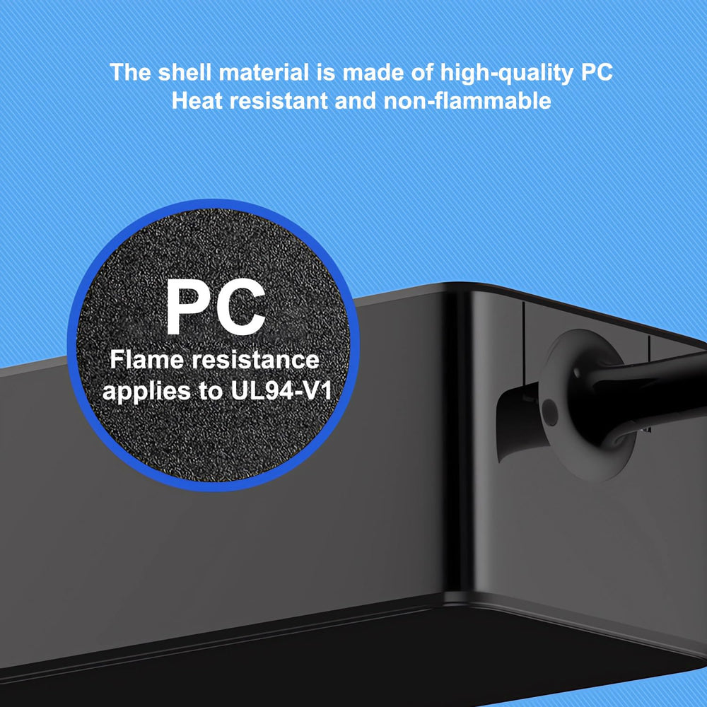 HKY AirSense 11 65W DC adapter label clearly displays output specs.