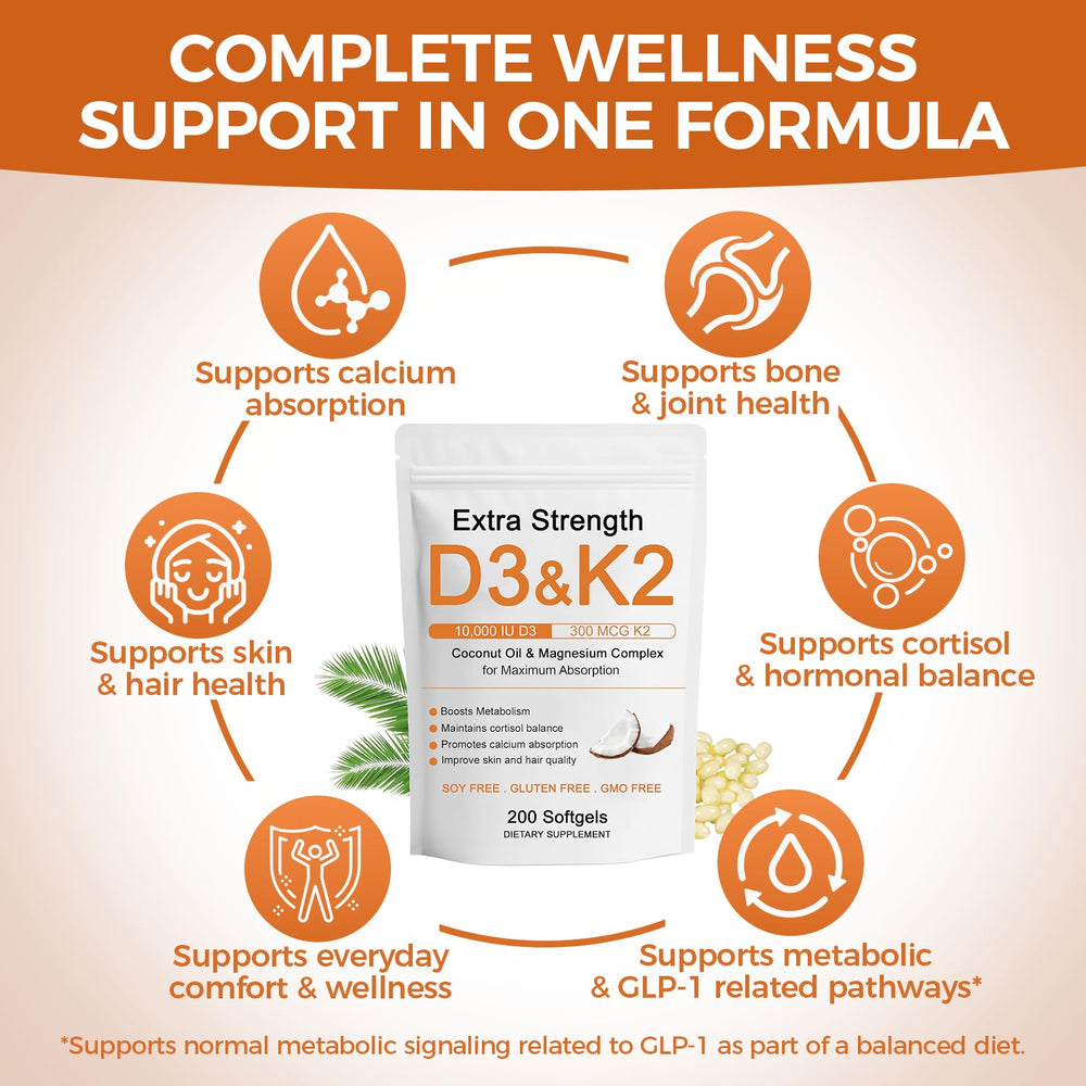 Hlonns Coconut oil infused formula bottle highlights fat-soluble nutrient absorption.