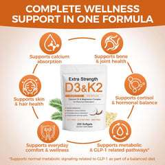 Hlonns Coconut oil infused formula bottle highlights fat-soluble nutrient absorption.
