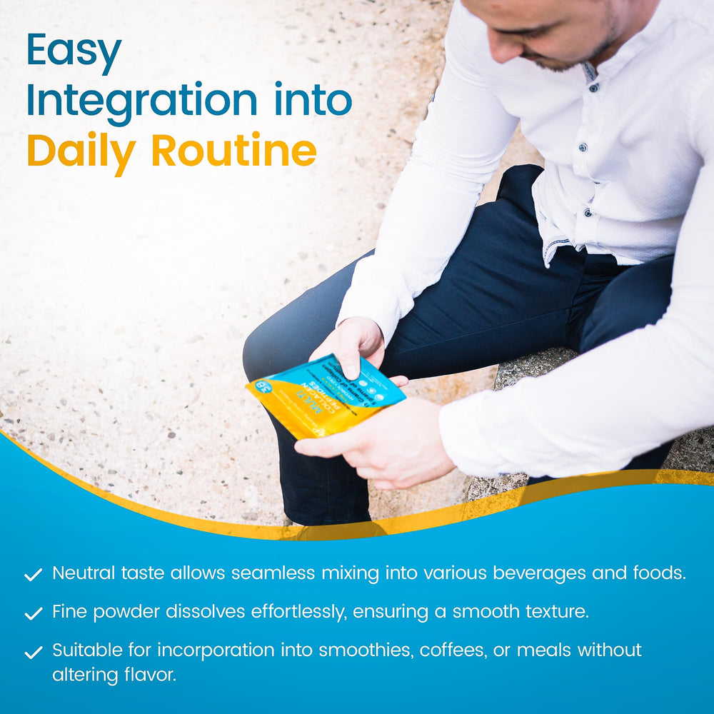 HLP Collagen joint and bone support aids comfortable movement.