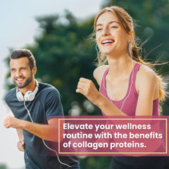 Healthy Living Proteins collagen powder blends smoothly into smoothies