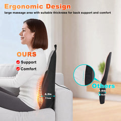 hlthsky back massager with 8 kneading nodes for deep tissue feel