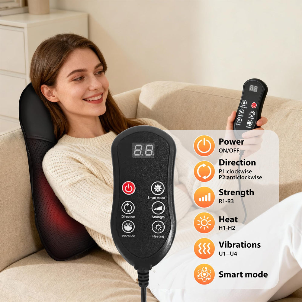 HLTHSKY massager placed on chair, sofa, or car seat