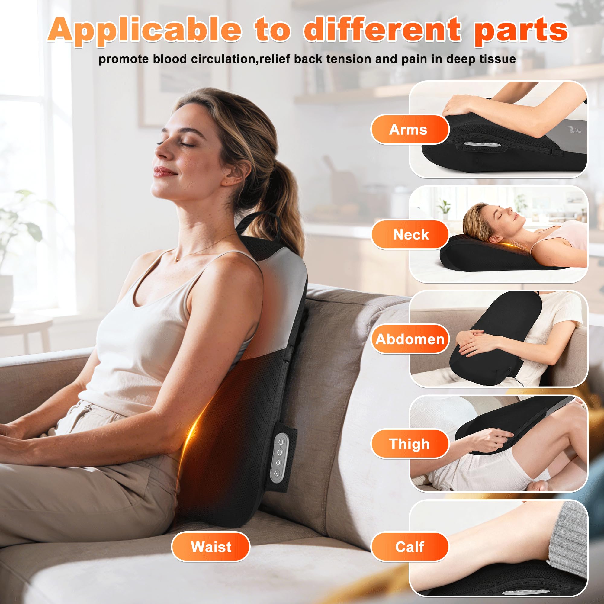 hlthsky back massager on desk for convenient office use