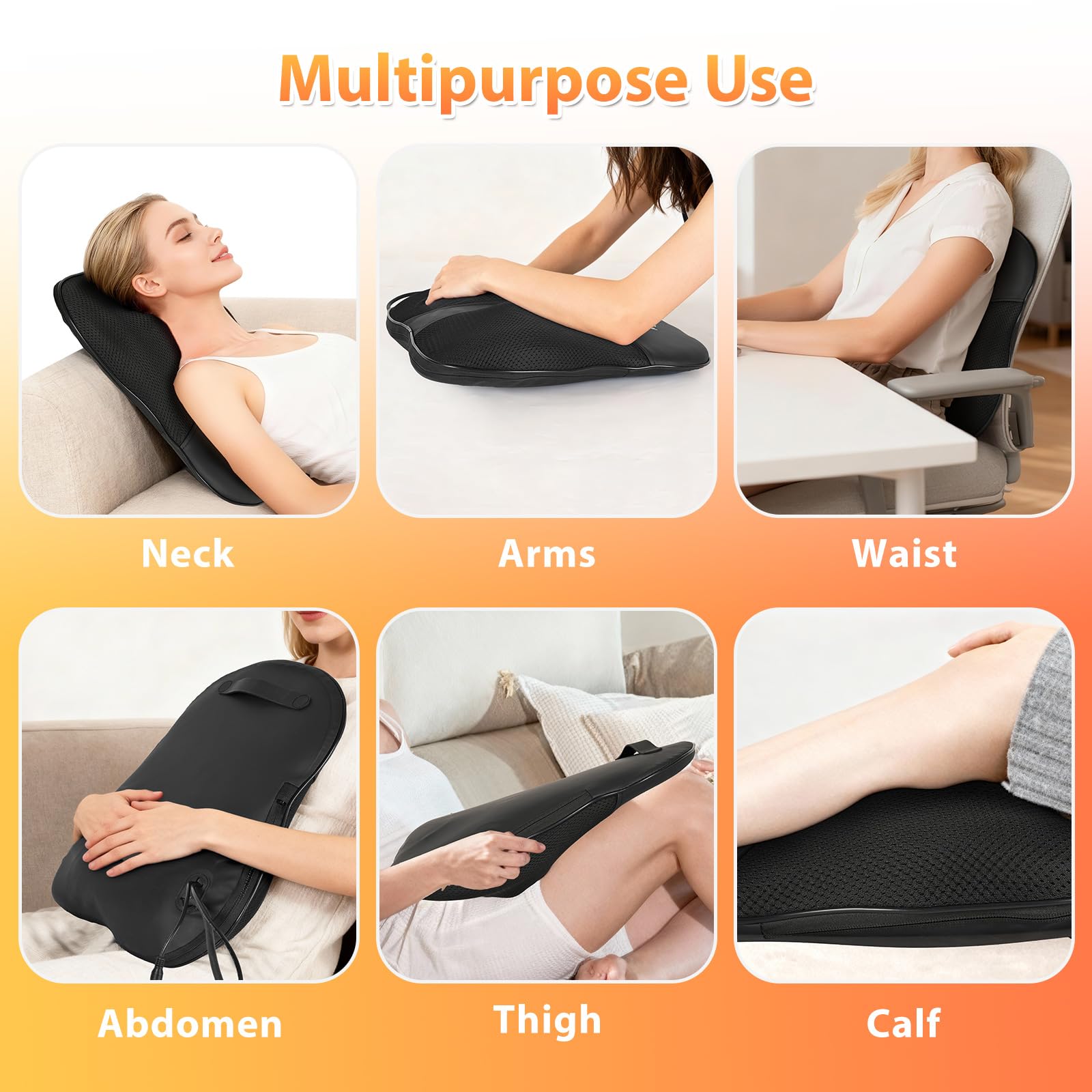 HLTHSKY back massager showing its compact design