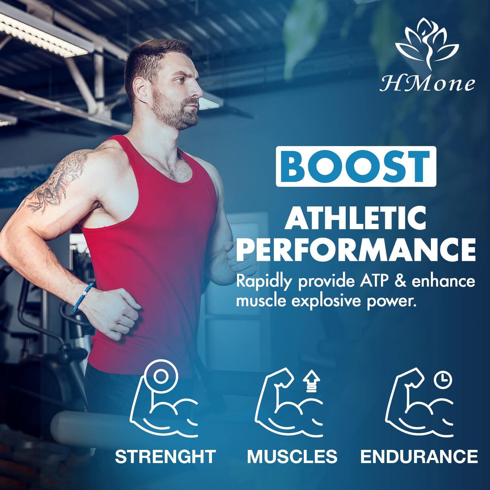 HMone gummies vegan formula shown for plant-based athletes.