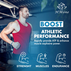 HMone gummies vegan formula shown for plant-based athletes.