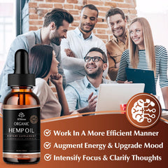 HMone hemp oil organic non-GMO label highlights clean ingredients