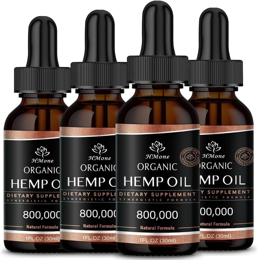 HMone hemp oil packaging box reflects premium branding