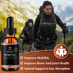 HMone hemp oil pour action ideal for smoothies