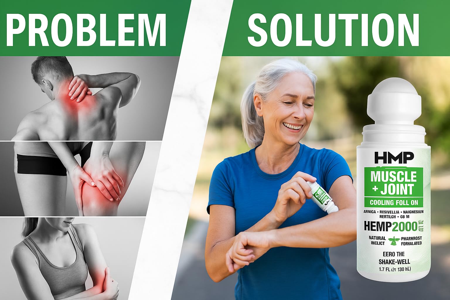 Label highlights 2000mg hemp extract and key ingredients for consumer clarity